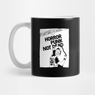 wall art horror punk not dead Mug